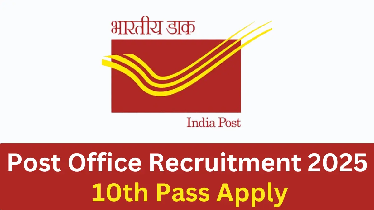 India Post Office Recruitment 2025 Notification
